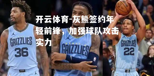 灰熊签约年轻前锋，加强球队攻击实力